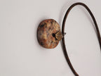 Granitring am Blatt – Ledercollier