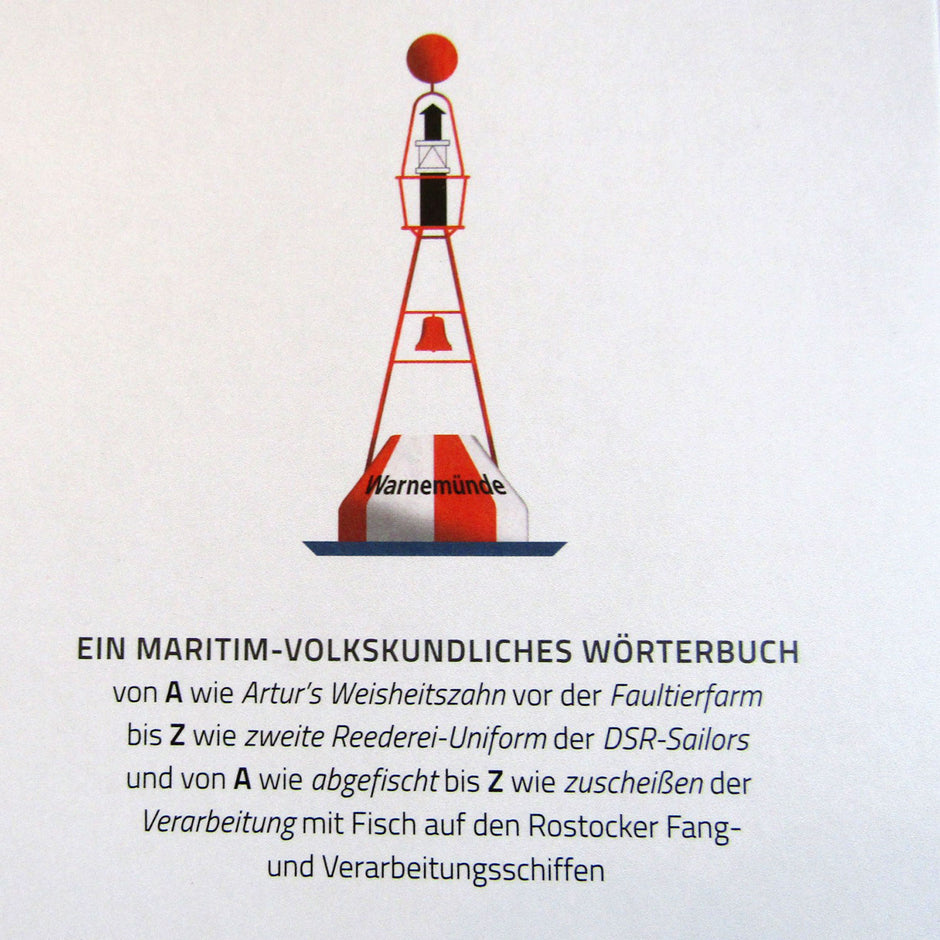 Buch "Seemannsjargon" – Wörterbuch Rostocker Seefahrt