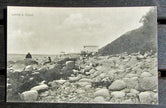 Postkarte von Lohme an der Ostsee – Blick zum Herrenbad