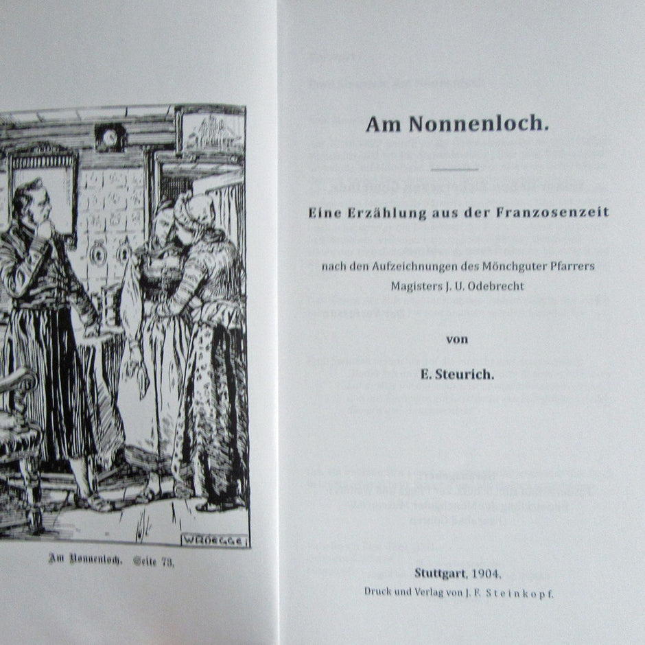 Emil Steurich / Am Nonnenloch / Unikat für Zickersche Gemeinde