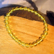 Einzigartiges Armband aus sonnengelben Bernsteinen