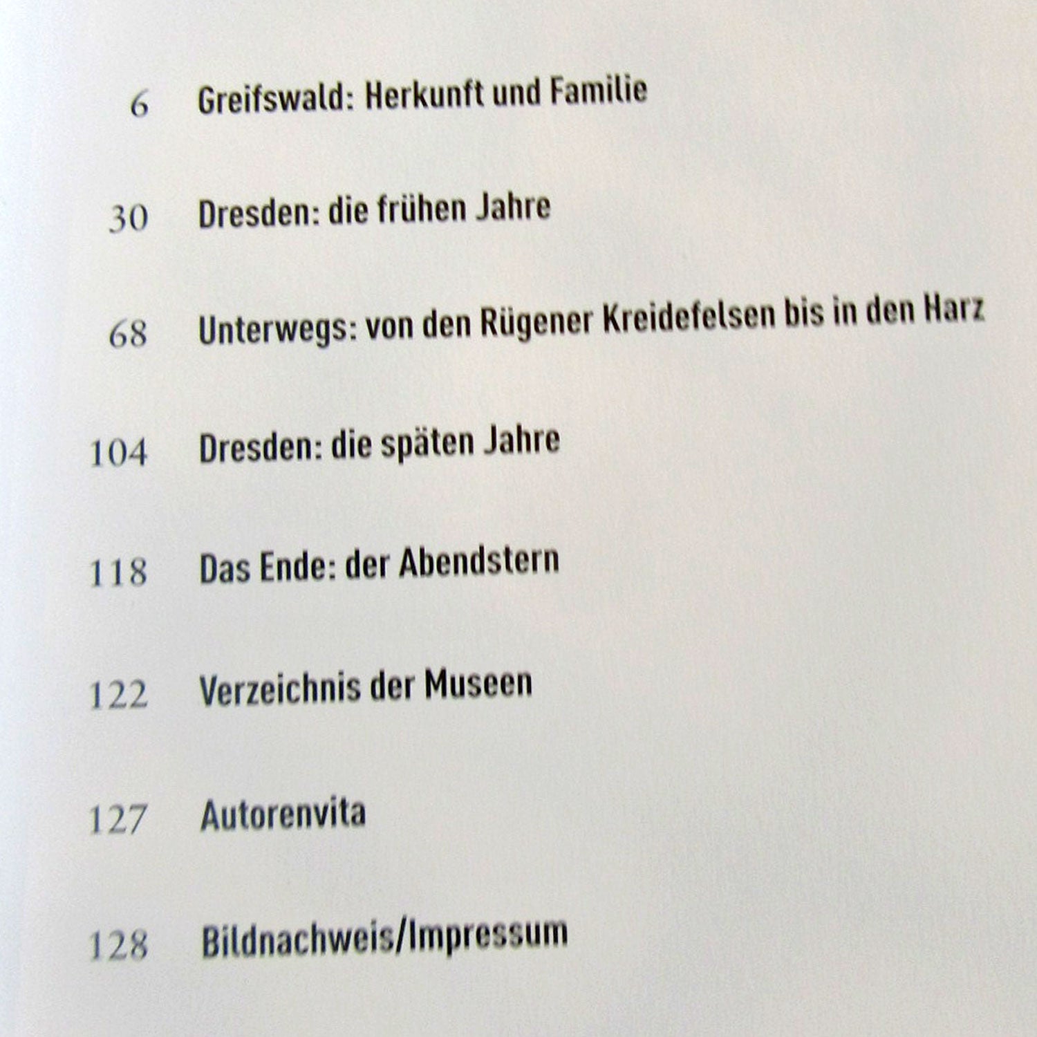 Einzelstück: Ring inspiriert von Caspar David Friedrich