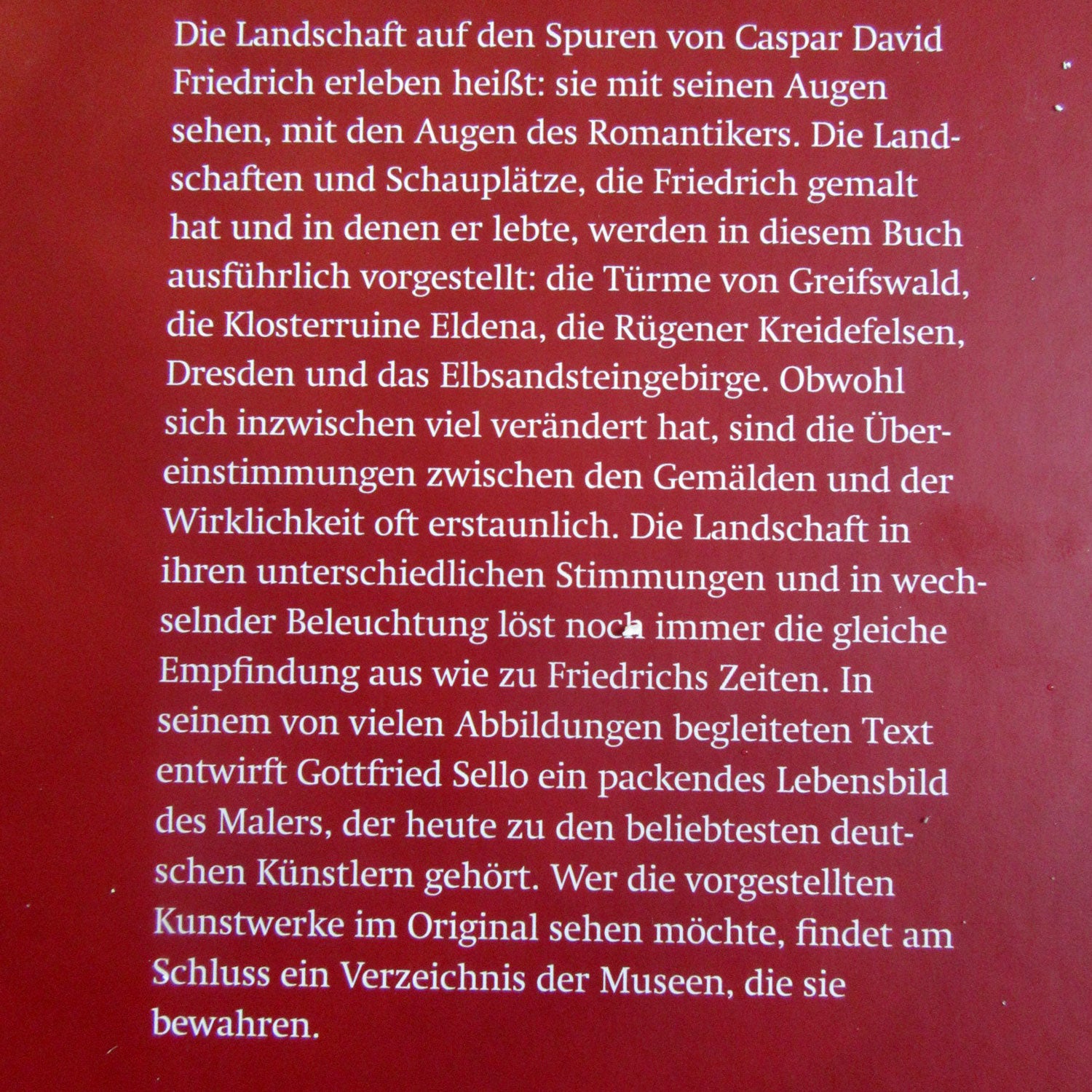 Einzelstück: Ring inspiriert von Caspar David Friedrich