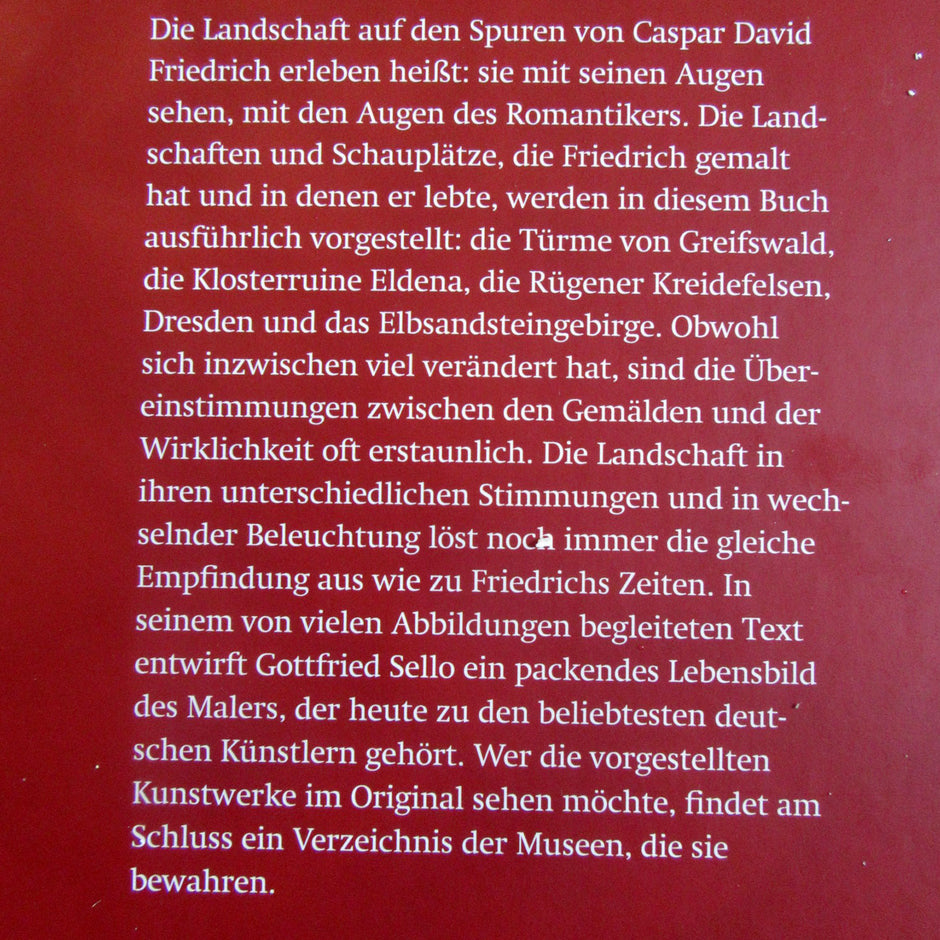 Einzelstück: Ring inspiriert von Caspar David Friedrich