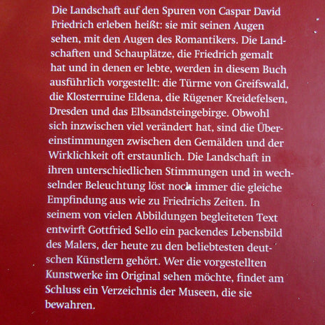 Einzelstück: Ring inspiriert von Caspar David Friedrich
