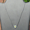 Collier aus Bernstein und Kupferperle, einzigartig