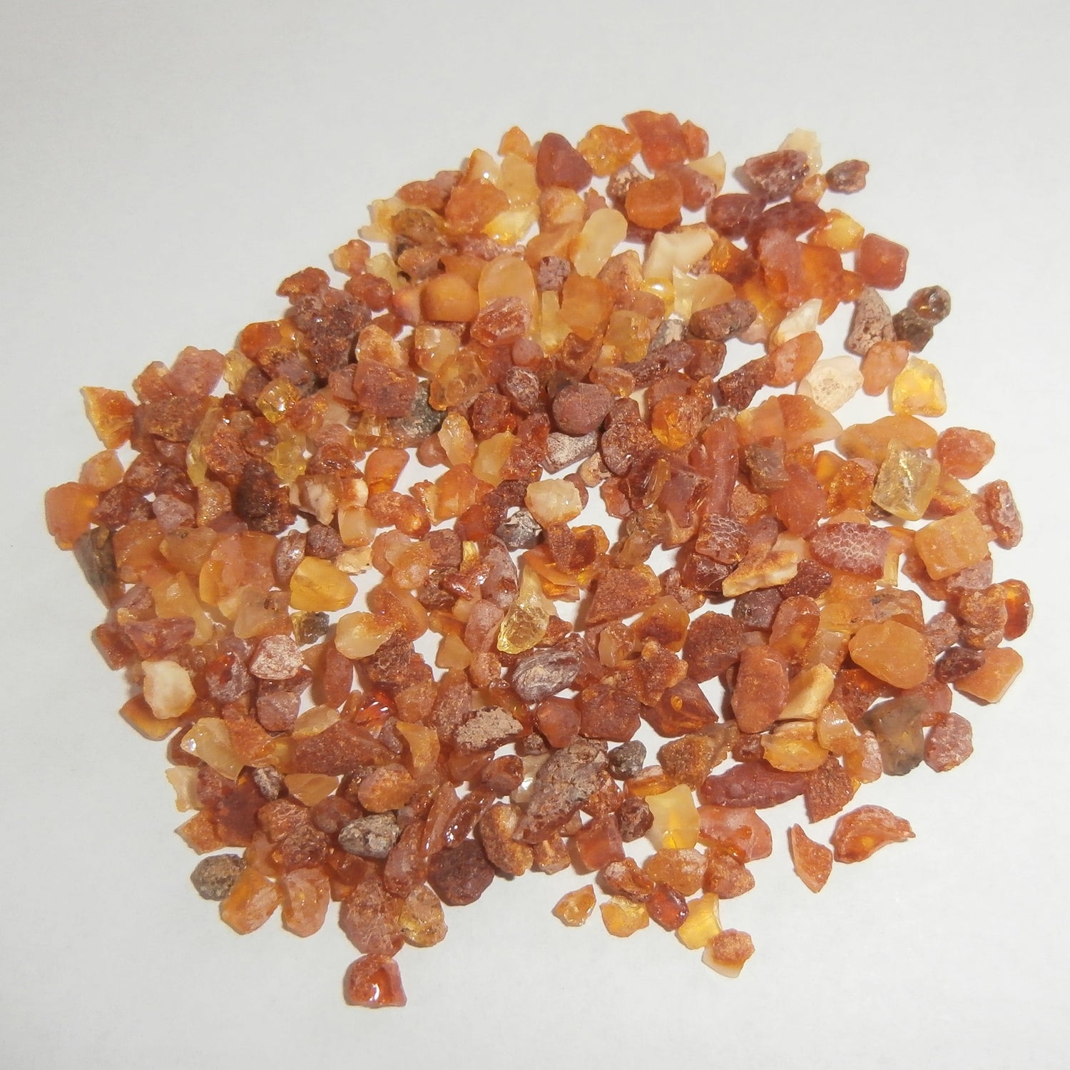 Unpolierte Bernsteine von der Ostsee-Insel, 10 Gramm