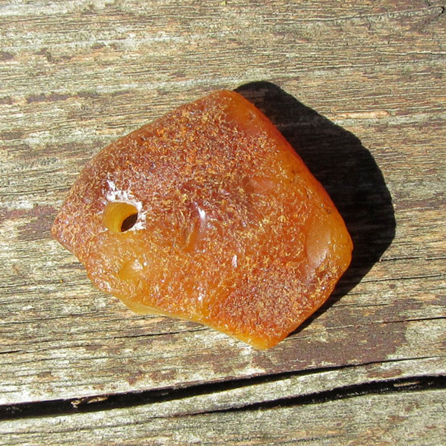 Einzigartiger, unpolierter Ostseebernstein von Hiddensee