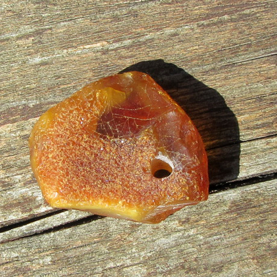 Einzigartiger, unpolierter Ostseebernstein von Hiddensee