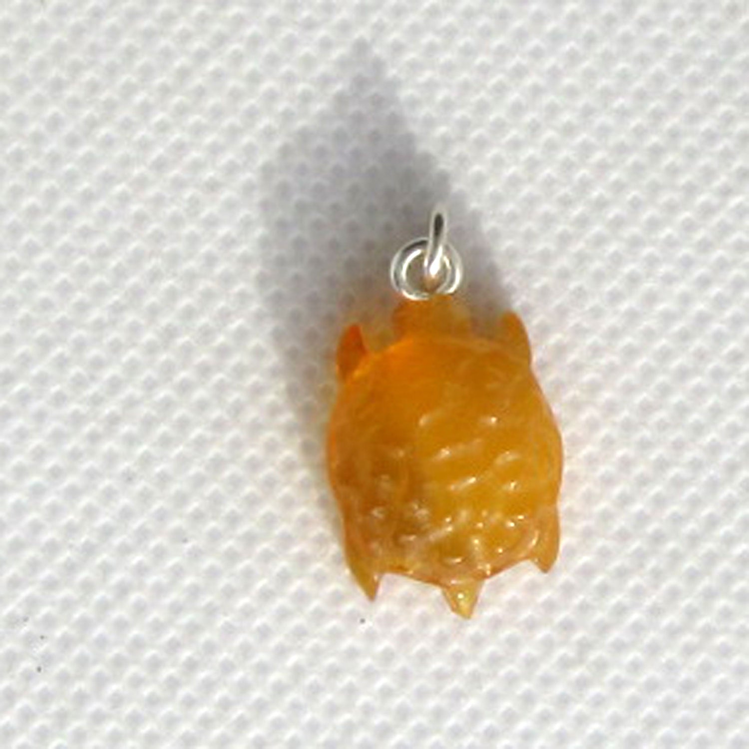 Anhänger Schildkröte aus honigfarbenem Bernstein