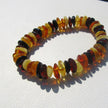 Einzigartiges Bernsteinarmband mit handverlesenen Scheibchen