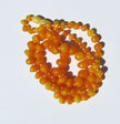 Handgefertigte Kette mit butterscotch Bernsteinperlen