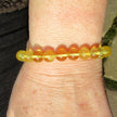 Einzigartiges Bernsteinarmband aus goldgelben Perlen