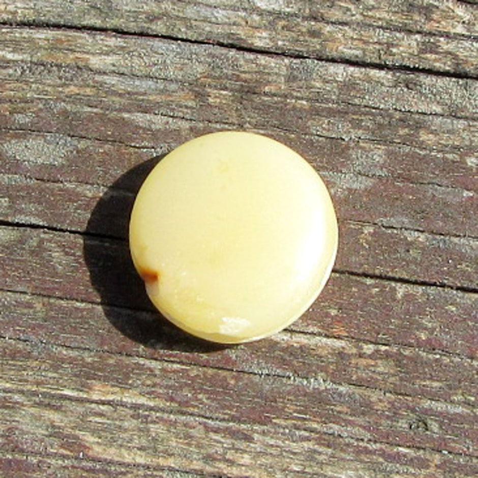 Einzigartiger Bernsteinplug aus Rügen, geschliffen, Unikat