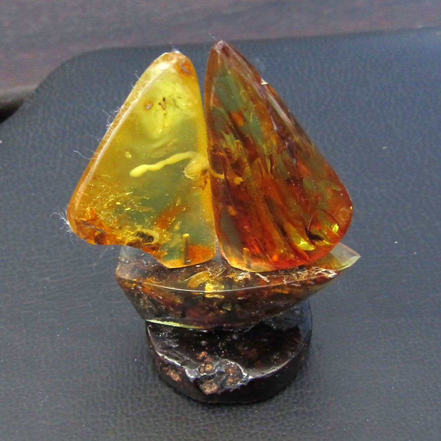 Einzigartiges Segelschiff aus Bernstein – maritimes Kunstwerk