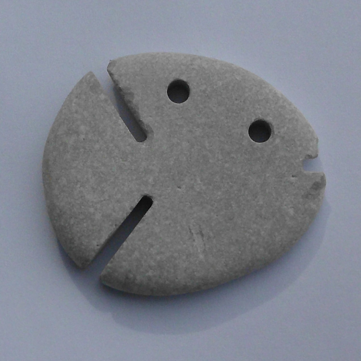 Steinfisch aus Rügener Kiesel – maritimes Unikat