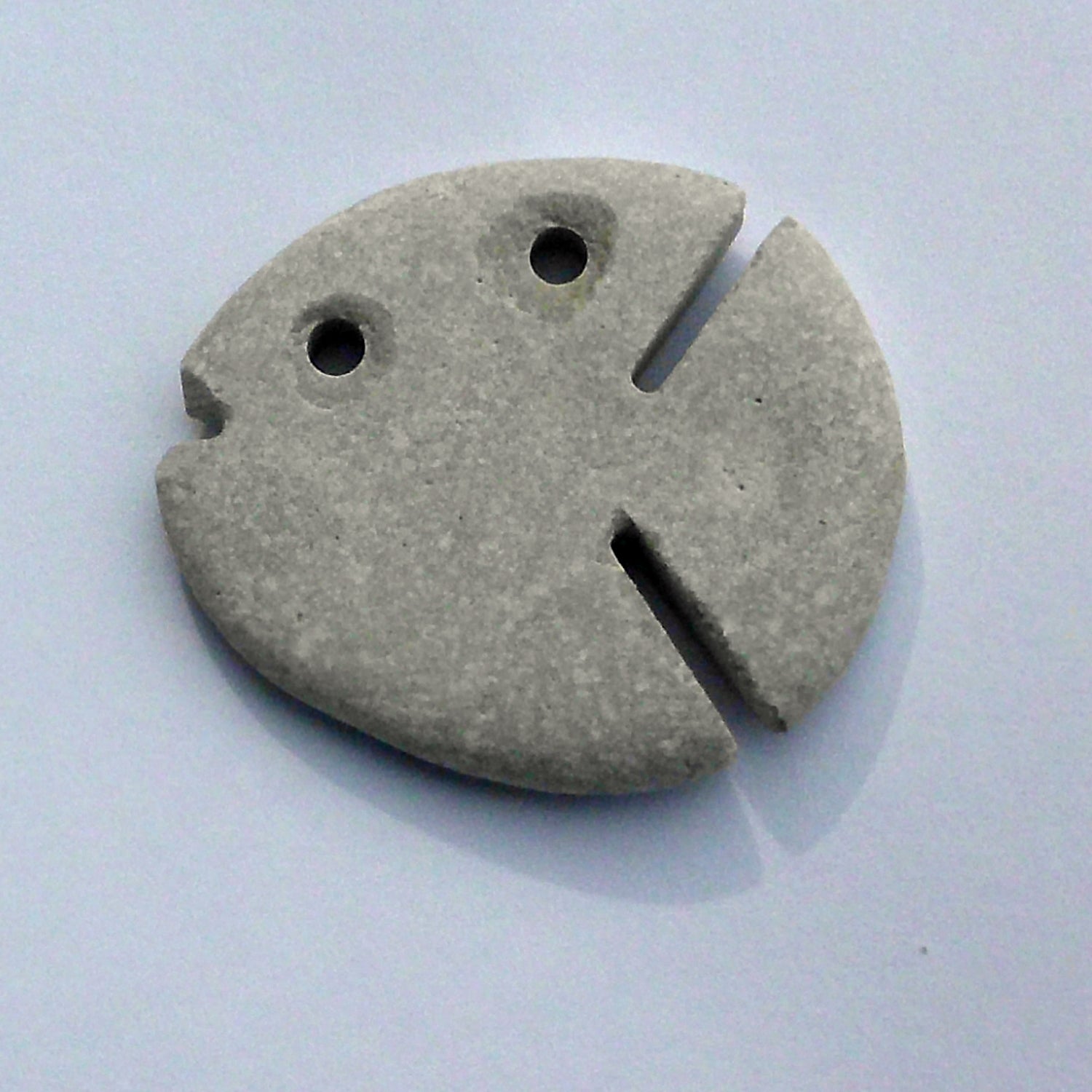 Steinfisch aus Rügener Kiesel – maritimes Unikat