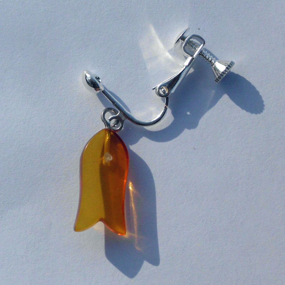 Klappbrissur mit Herzen aus Bernstein, maritim und individuell