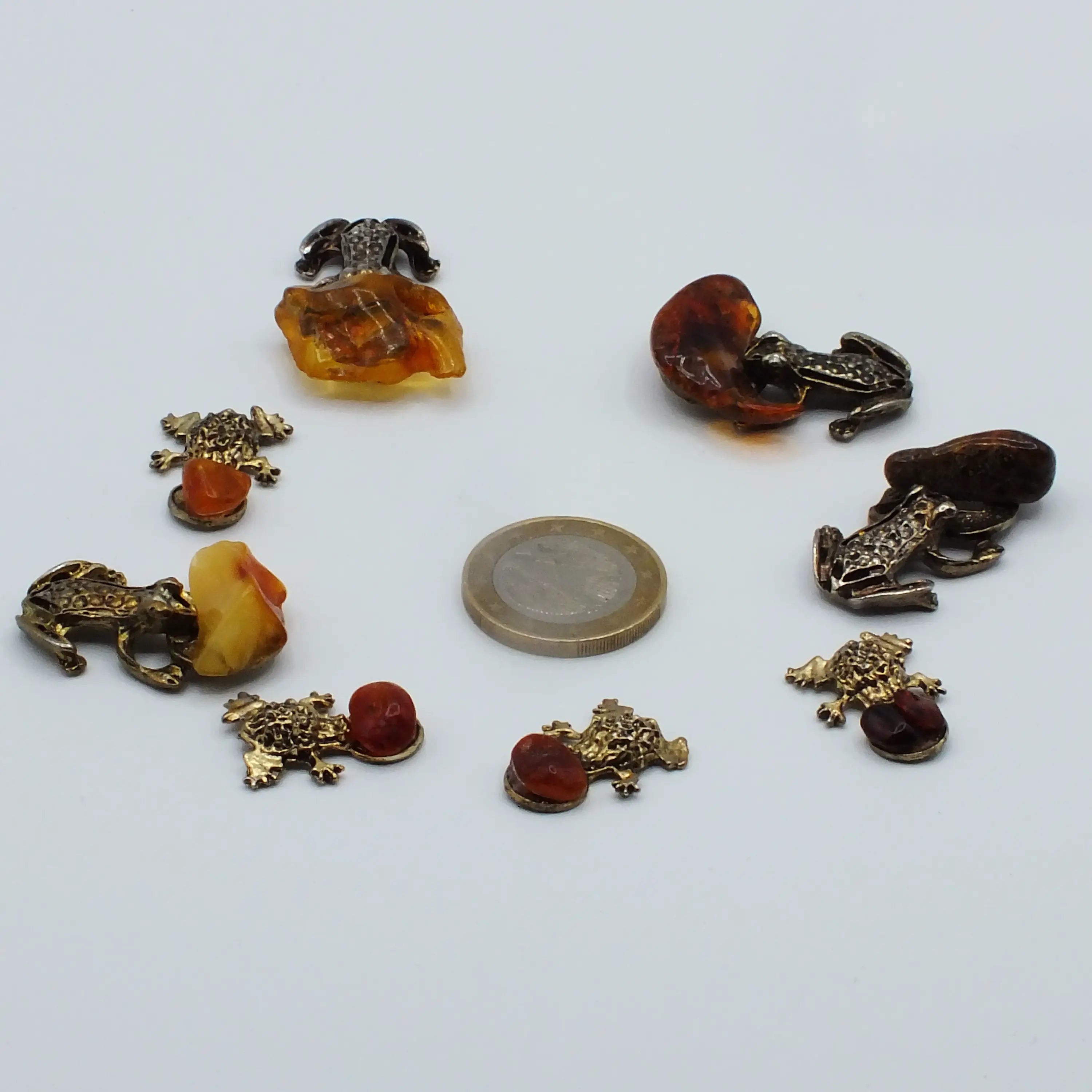 Glücksfrosch mit Bernstein – Talisman von der Ostsee