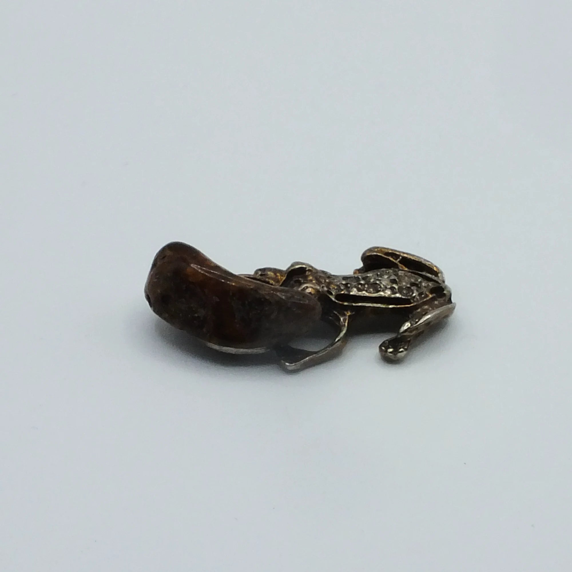Glücksfrosch mit Bernstein – Talisman von der Ostsee