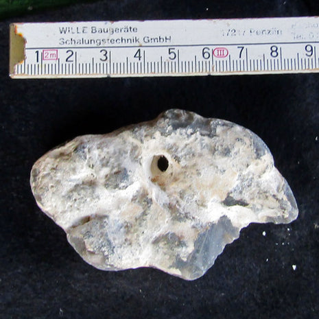 Flacher Hühnergott unpoliert – Einzelstück von Rügen