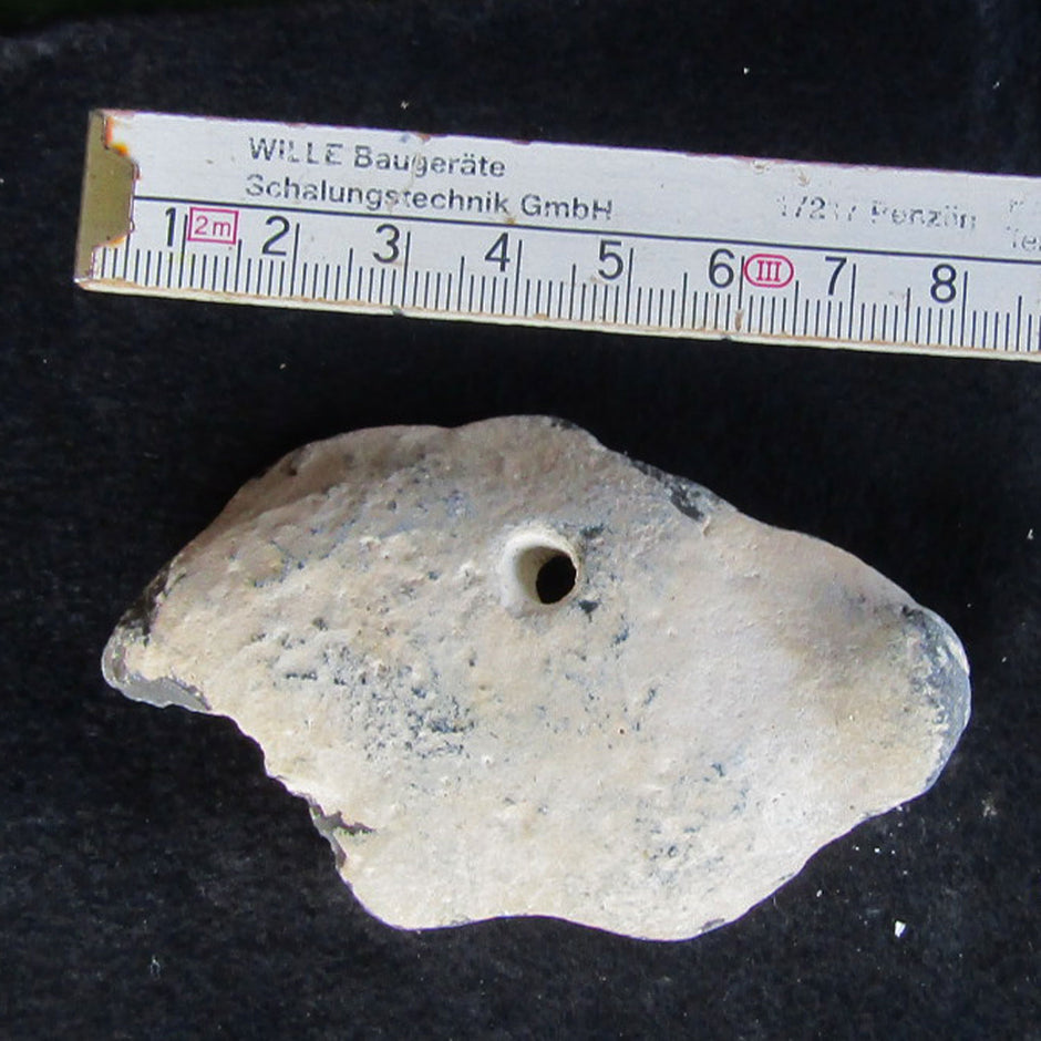 Flacher Hühnergott unpoliert – Einzelstück von Rügen