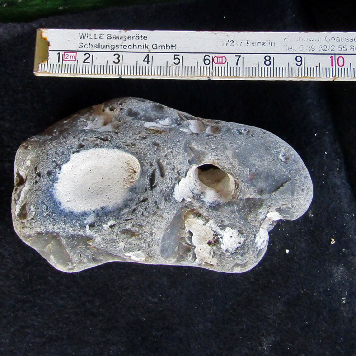 Hühnergott unpoliert groß – Einzelstück von Rügen