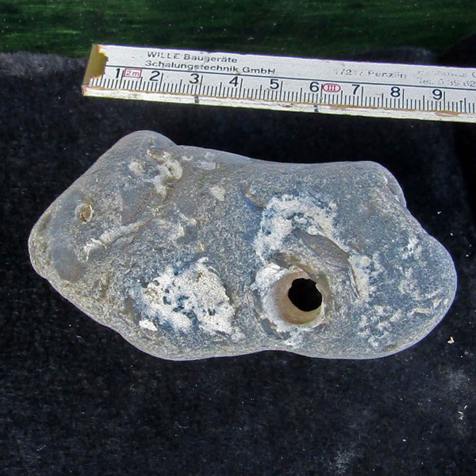 Hühnergott unpoliert groß – Einzelstück von Rügen