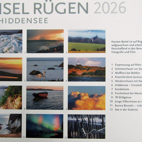 Kalender "Rügen & Hiddensee2026"