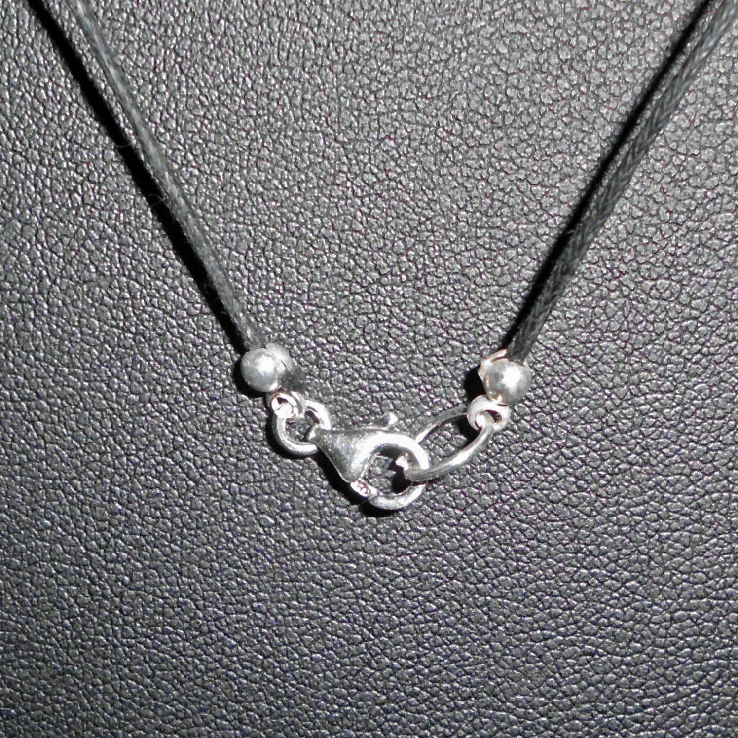 Collier aus Bernsteinwürfeln und Silberperlen, Unikat