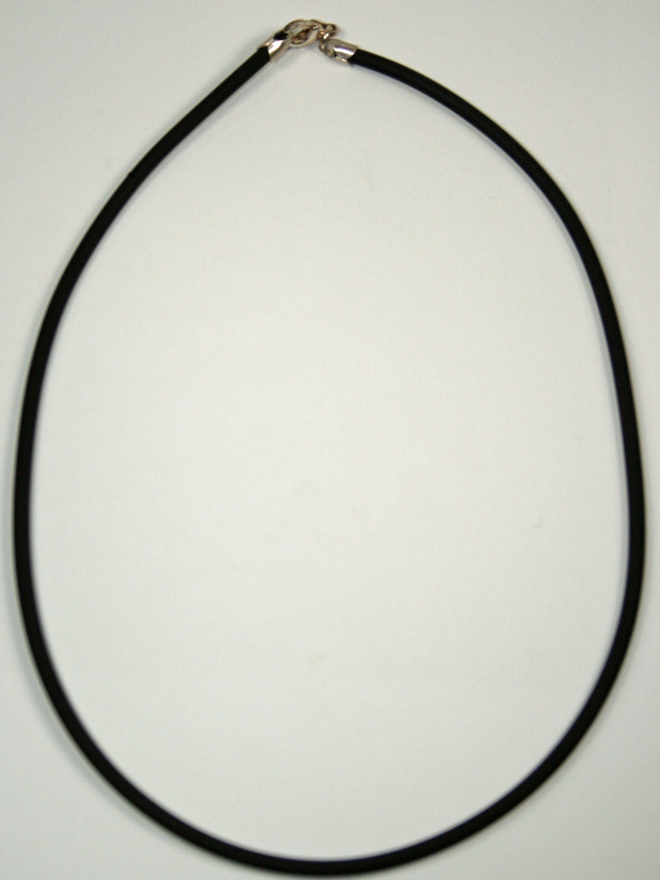 Kautschukcollier 3 mm – schlicht und zeitlos
