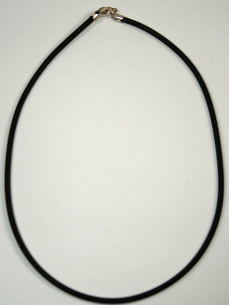 Kautschukcollier 3 mm – schlicht und zeitlos