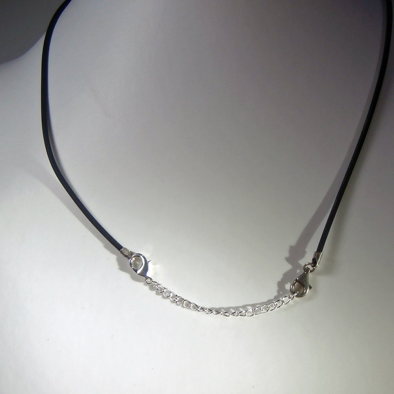 Versilberte Kettenverlängerung, individuell einstellbar