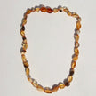 Einzigartige Kinderkette aus poliertem Bernstein, 33 cm