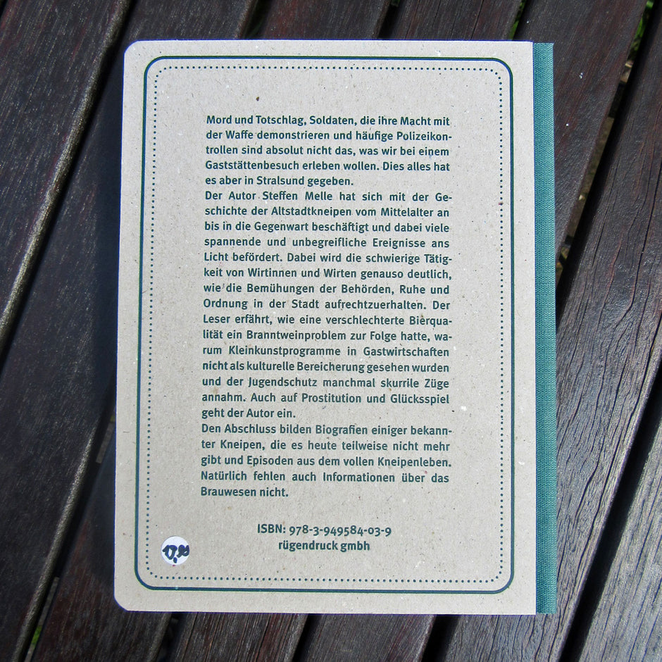 Kneipen der Stralsunder Altstadt 1332 – 2023, Unikat