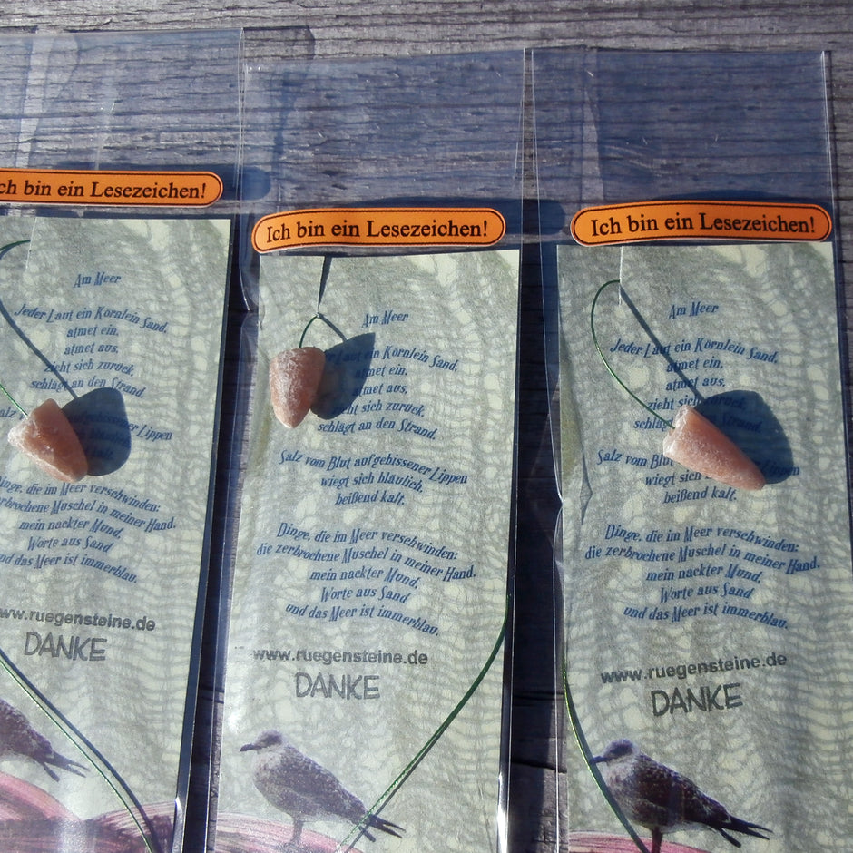 Lesezeichen „Donnerkeil & Kalkschwamm“