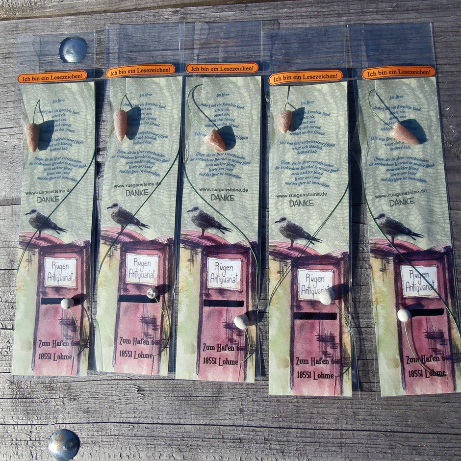 Lesezeichen „Donnerkeil & Kalkschwamm“