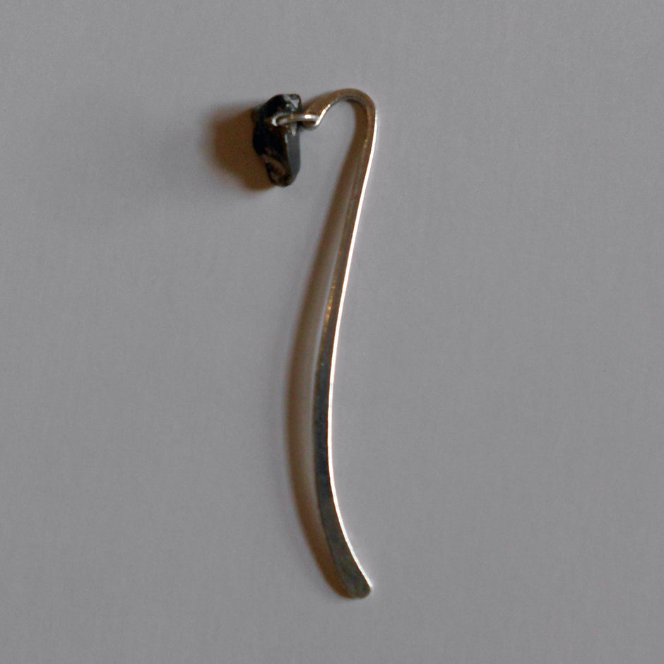 Lesezeichen aus Feuerstein mit poliertem Hühnergott