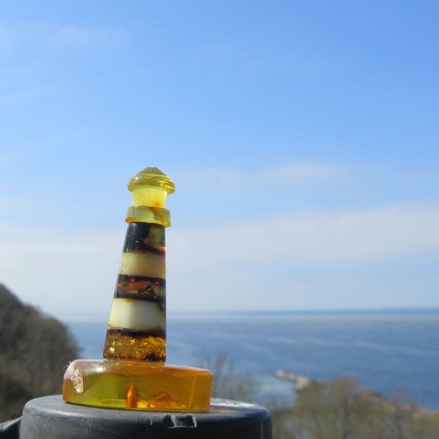 Klassischer Bernstein-Leuchtturm