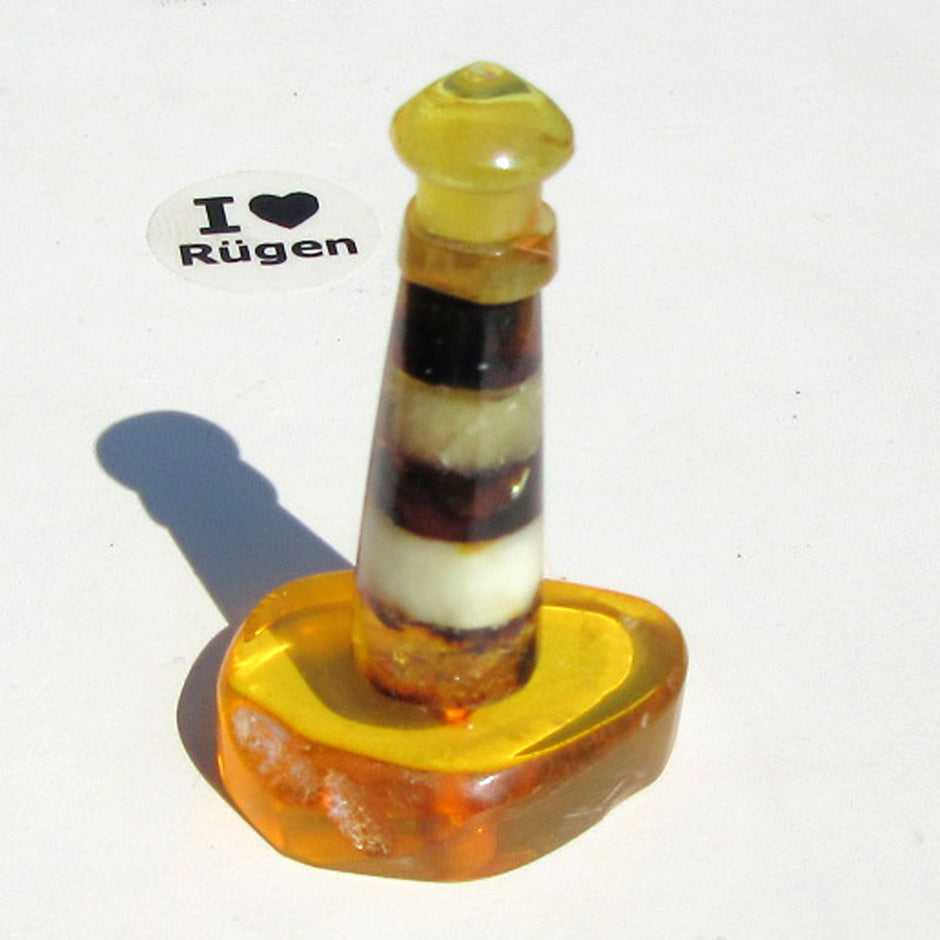 Klassischer Bernstein-Leuchtturm