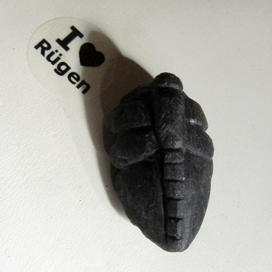 Libelle aus Feuerstein – handgefertigtes Unikat