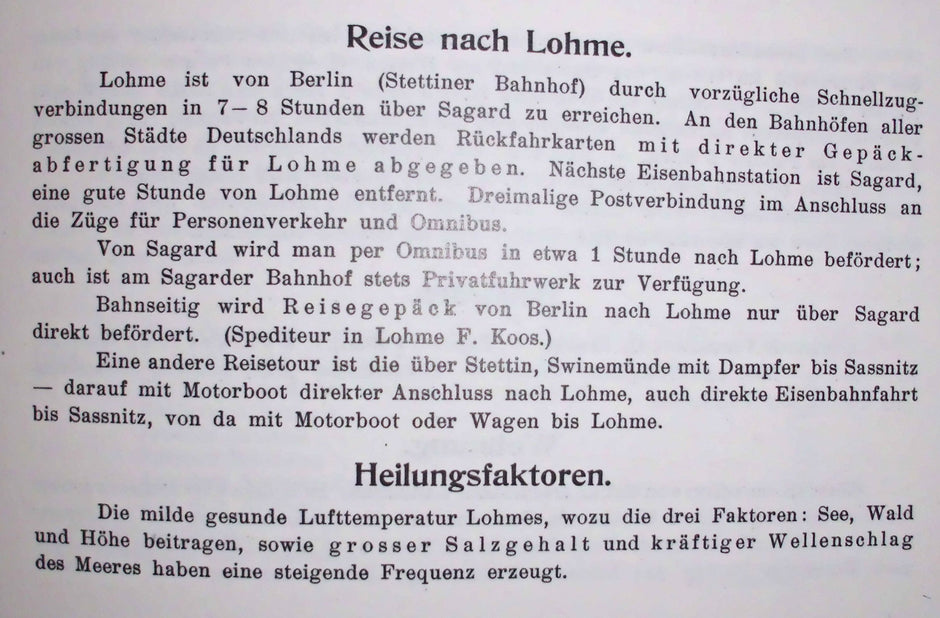 LOHME Perle von Rügen