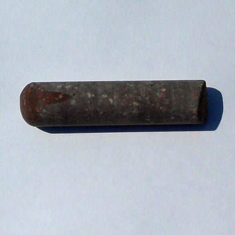 Unpolierter Massagestab aus Porphyr, 7 cm lang