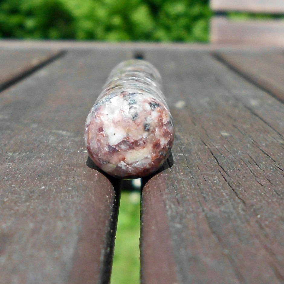 Polierter Massagestab aus Granit – Einzelstück