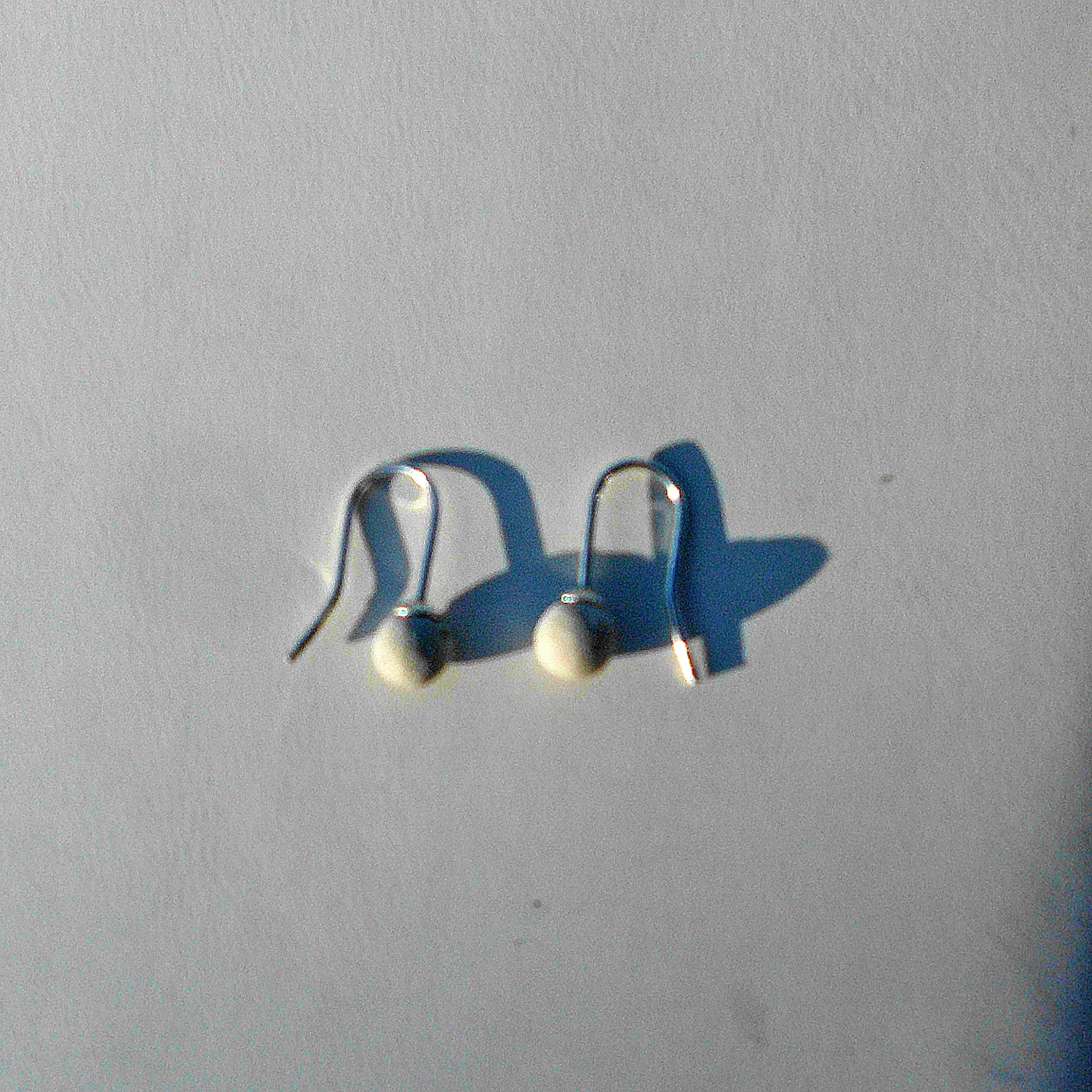 Ohrhänger aus Kalkschwämmen von der Ostsee-Insel Rügen