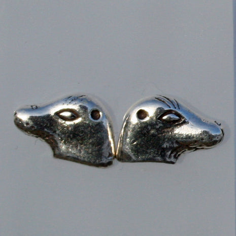 Ohrstecker aus 925 Silber in Robbenkopf-Form