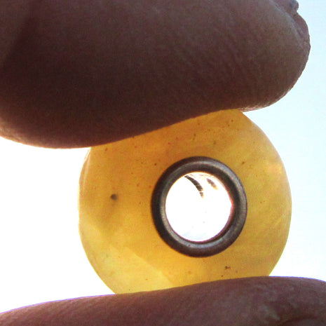 Bead aus hellem Butterscotch-Bernstein für Pandora