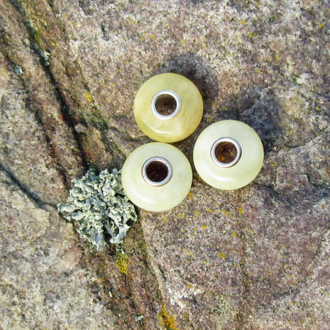 Bead aus hellem Butterscotch-Bernstein für Pandora