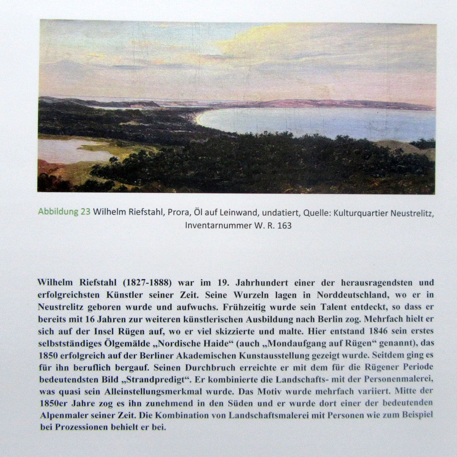Wilhelm Riefstahl und die Insel Rügen – Ein Kunstband