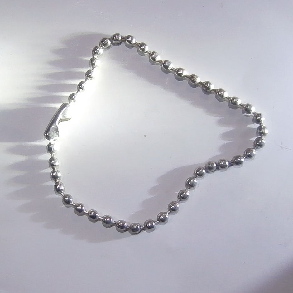 Schlüsselkette aus Metall, verschließbar, Unikat